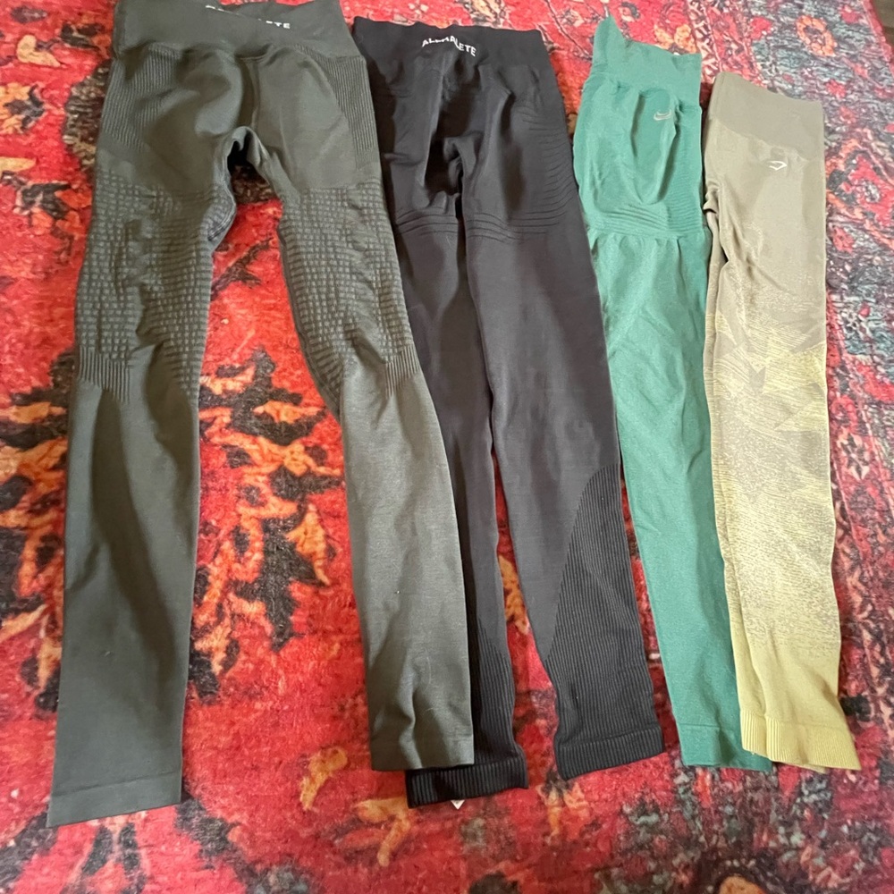Alphalete Women's Leggings - Black, Green, Olive, Tan
